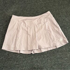 Malbon x Adidas Ultimate365 Tour Pleated Skirt, Color Pre Loved Fig, XL, EUC